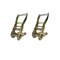 Tie 4 Safe 2" Long Handle Ratchet Buckle for Tow Truck Tow Dolly Trailer Powersports, 2PK RB01CK-52-2 - alternate 1